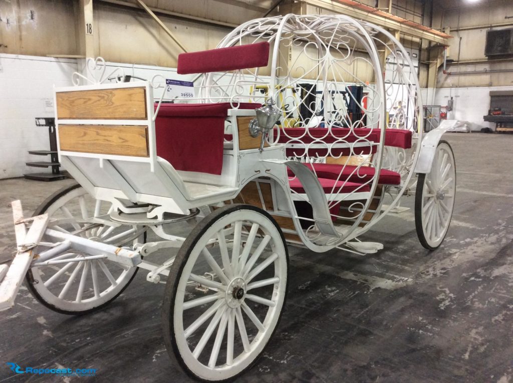 Cinderella Horse Carriage Repocast Inc One Day Online Auction