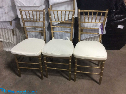 chairs rental auction