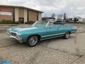 1967 Chevrolet Impala 2 Door Convertible